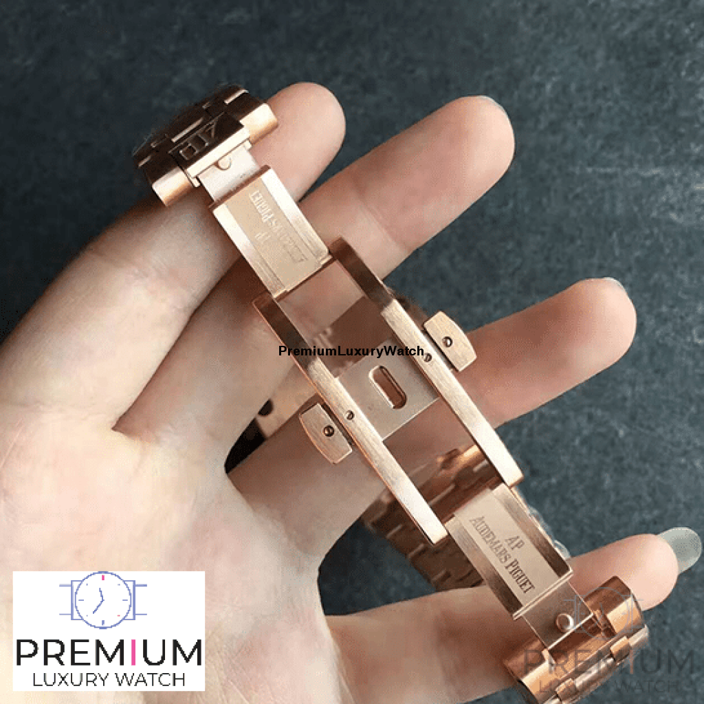 AUDEM@RS P!GUET Royal Oak Offshore Chronograph 42mm Rose Gold Watch