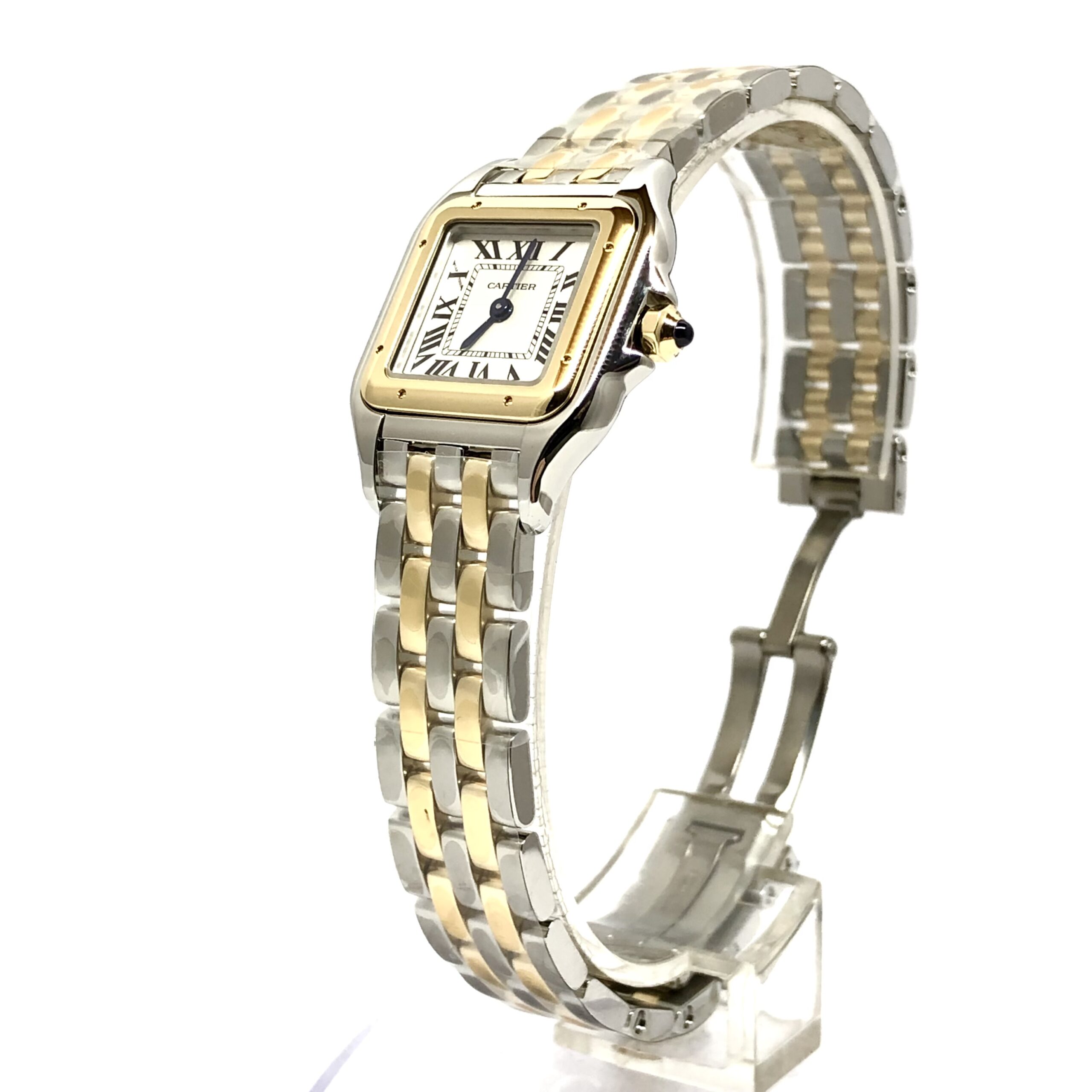 C@RTIER Panth��re Stainless Steel & 18K Yellow Gold Small Model Ladies Watch, W2PN0006