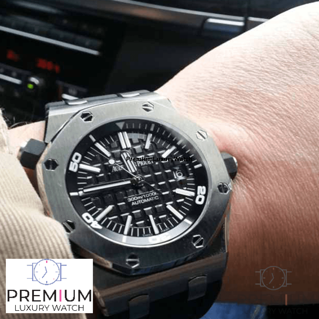 AUDEM@RS P!GUET Royal Oak Offshore 42MM Black Dial Mens Watch