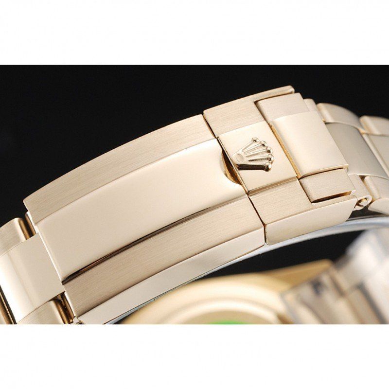 rol€x Cosmograph Daytona Brown Dial Diamond Numerals Gold Case And Bracelet 1454245