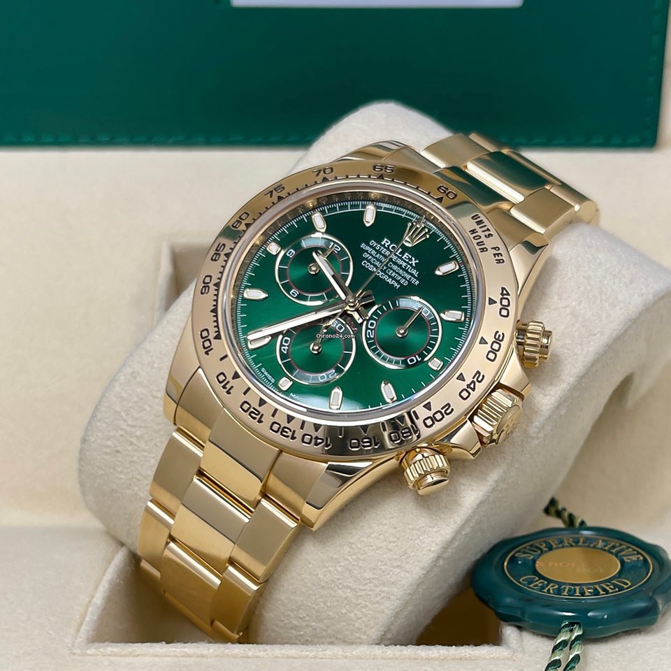rol€x Daytona 18k Yellow Gold 116508 Series