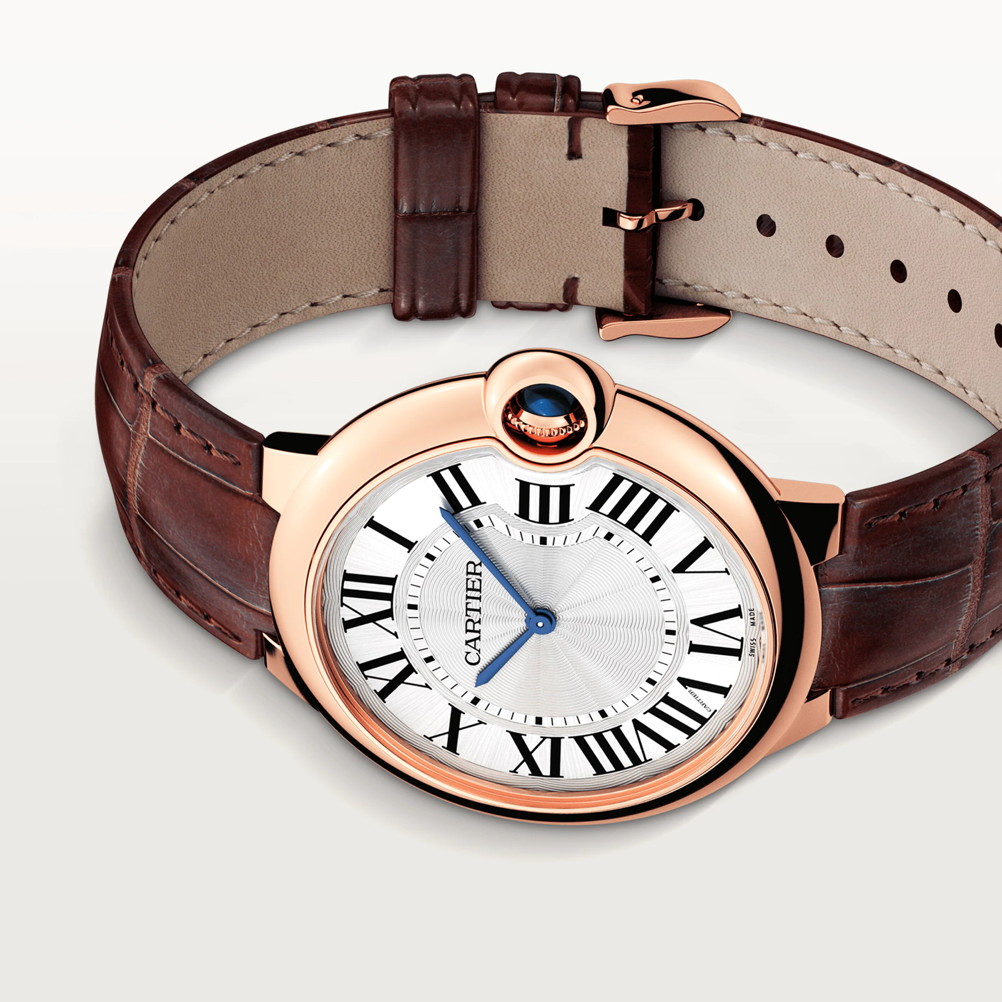 C@RTIER Ballon Bleu 18K Rose Gold Men��s Watch, W6920083