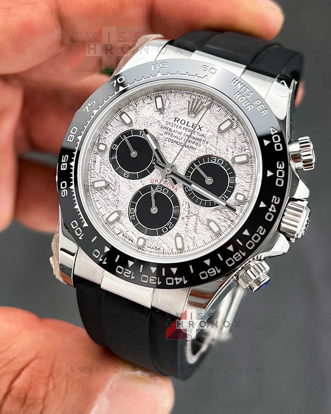 rol€x Cosmograph Daytona White Gold Meteorite 116519LN-0038