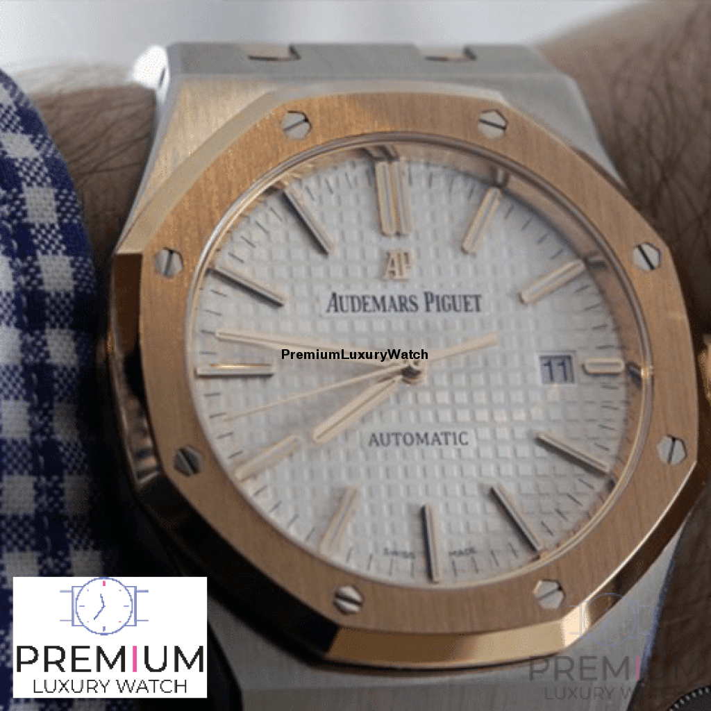 AUDEM@RS P!GUET Royal Oak Selfwinding 41mm Steel and Rose Gold Selfwinding