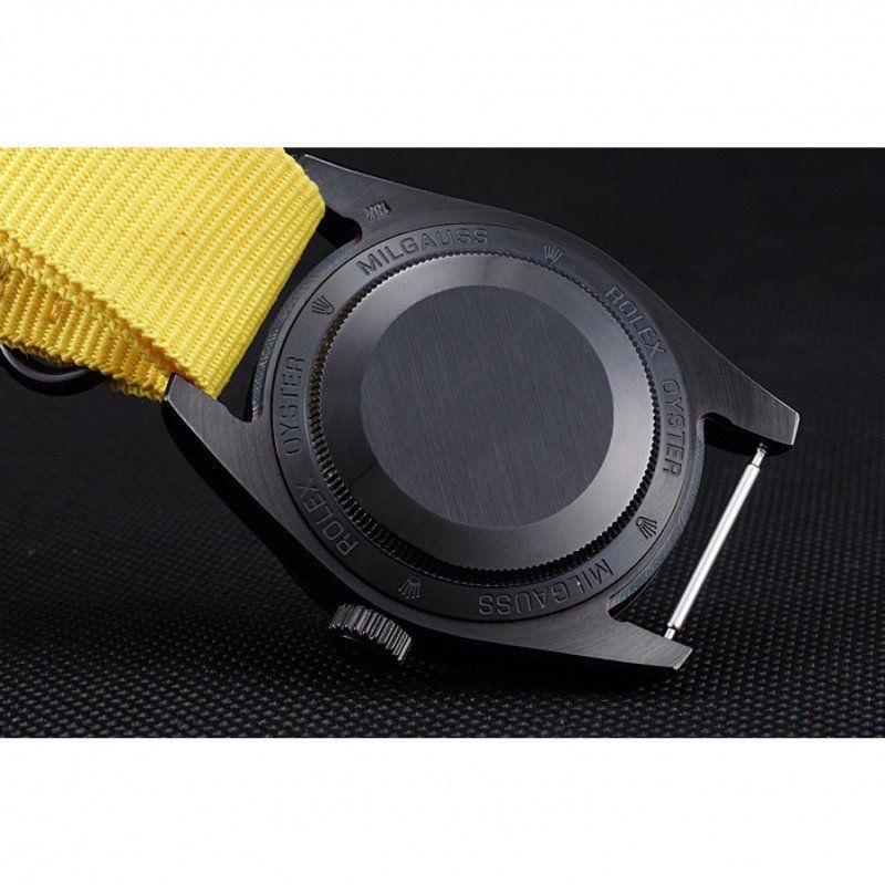 rol€x Milgauss Bamford Yellow Nylon Strap 621999