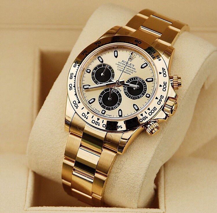 rol€x Daytona 18k Yellow Gold 116508 Series