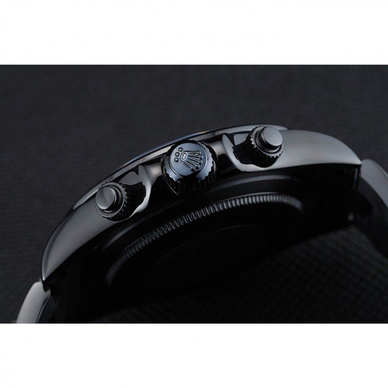 rol€x Cosmograph Daytona White And Black Dial Black Stainless Steel Case And Bracelet 1454249