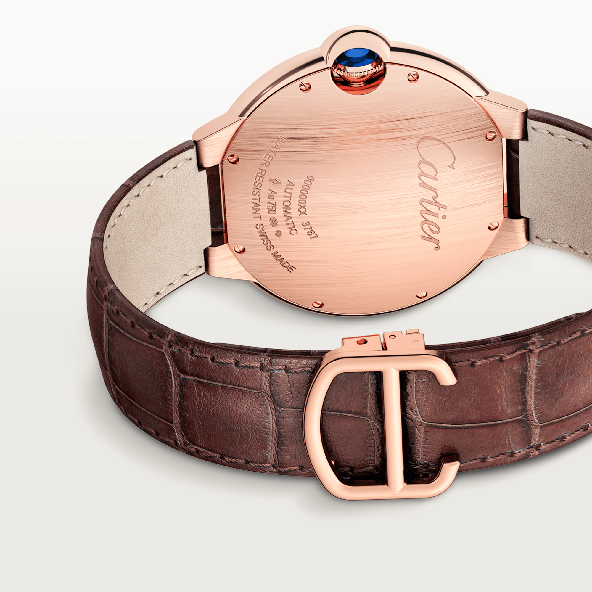 C@RTIER Ballon Bleu 42 mm 18K Rose Gold Men��s Watch, W6900651