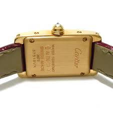 C@RTIER Tank Rose Gold Lady��s & Diamonds Lady��s Watch, WB710014