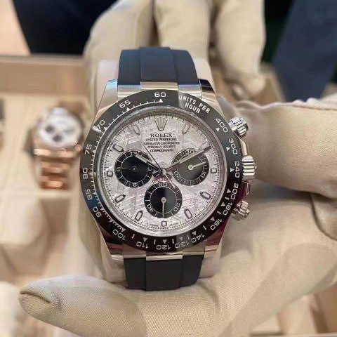 rol€x Cosmograph Daytona White Gold Meteorite 116519LN-0038