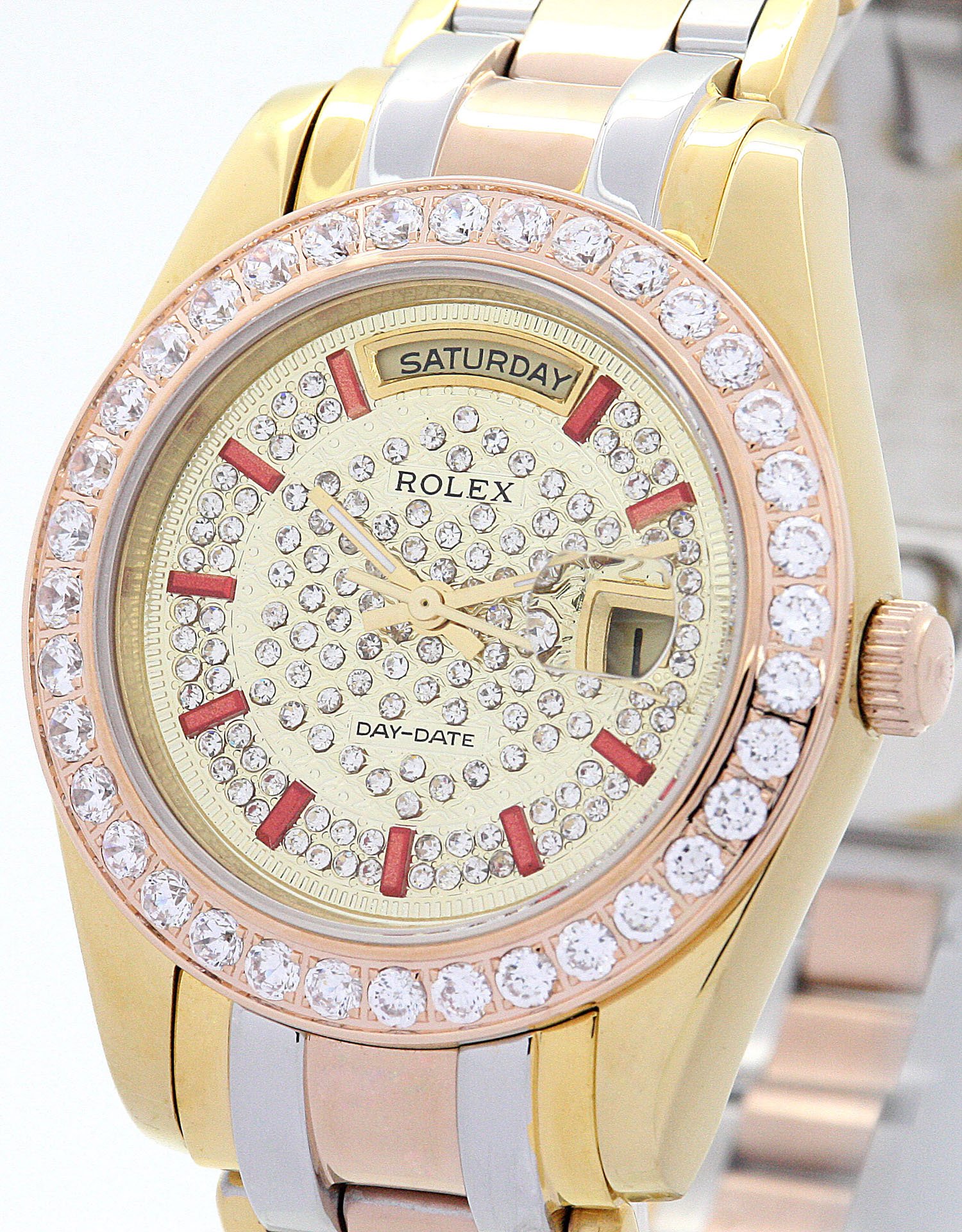 rol€x Day-Date Yellow gold Dial 118346