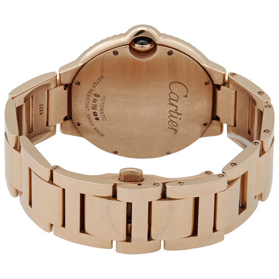 C@RTIER Ballon Bleu 42mm 18K Rose Gold & Diamonds Lady��s Watch, WJBB0038