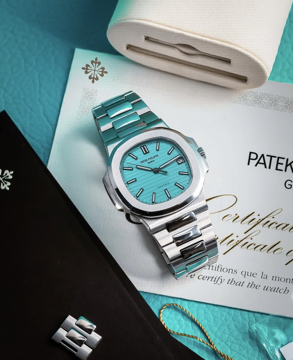 PAT€K PHIL!PPE Tiff@ny & Co 40mm