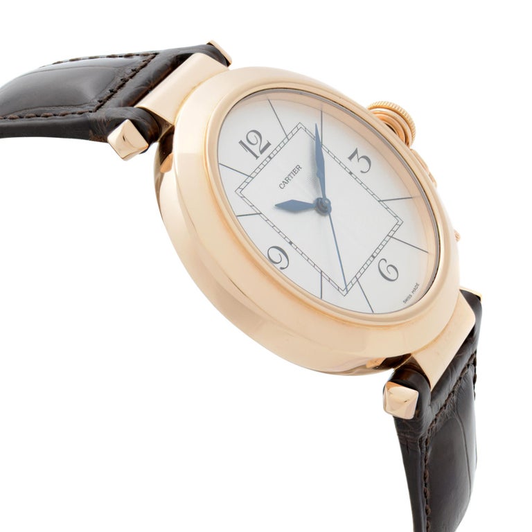 C@RTIER Pasha 42 mm Rose Gold Men��s Watch, W3019351