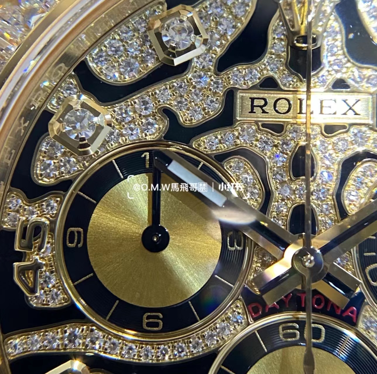 BRAND NEW rol€x 116598TBR DAYTONA EYE OF THE TIGER YELLOW GOLD DIAMONDS COMPLETE SET (4.9)