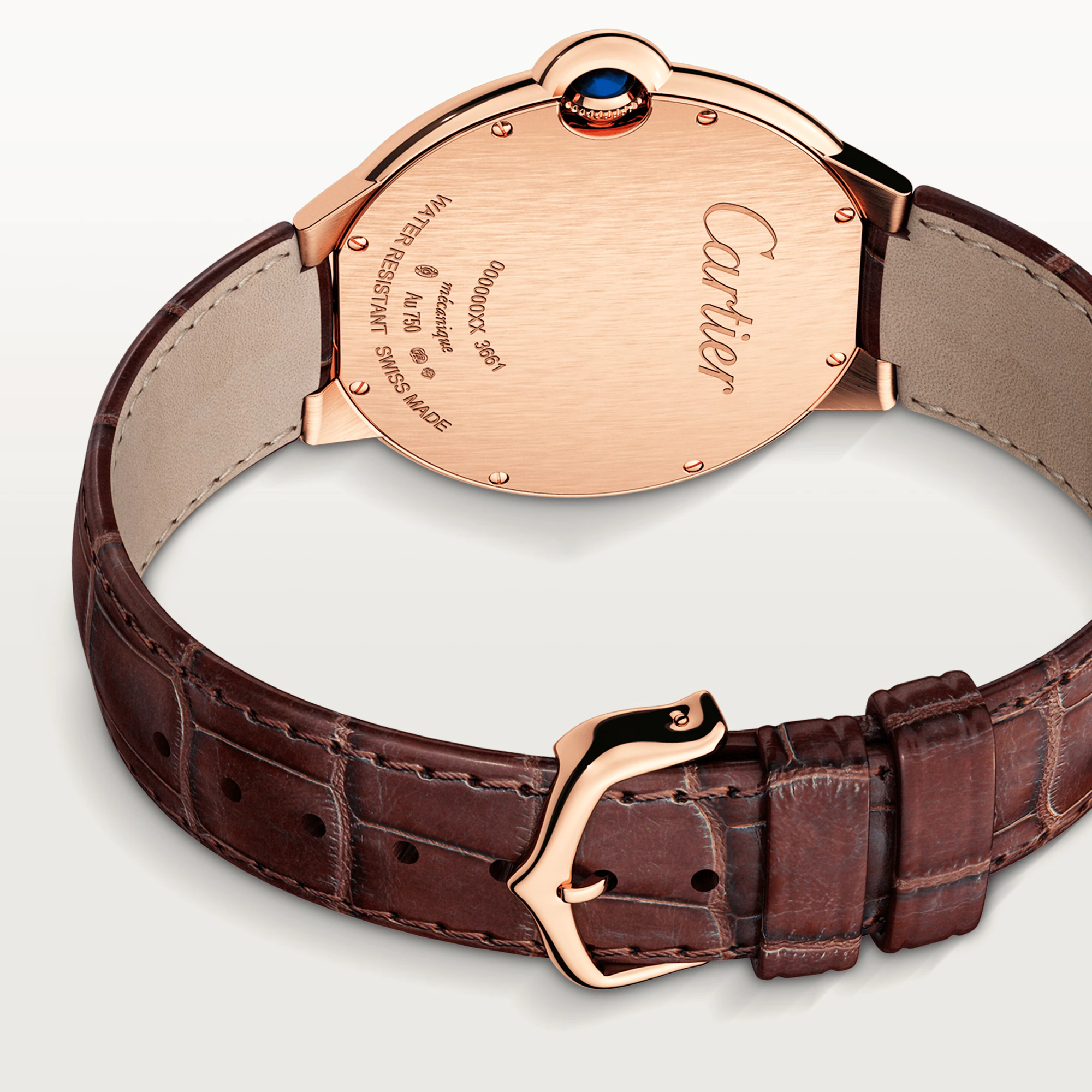 C@RTIER Ballon Bleu 18K Rose Gold Men��s Watch, W6920083