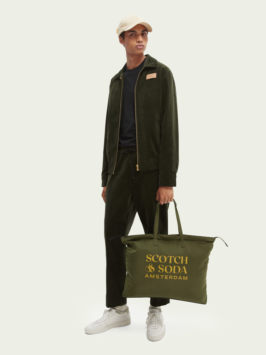 The Centraal Unisex Foldaway Tote Bag | scotch & soda outlet
