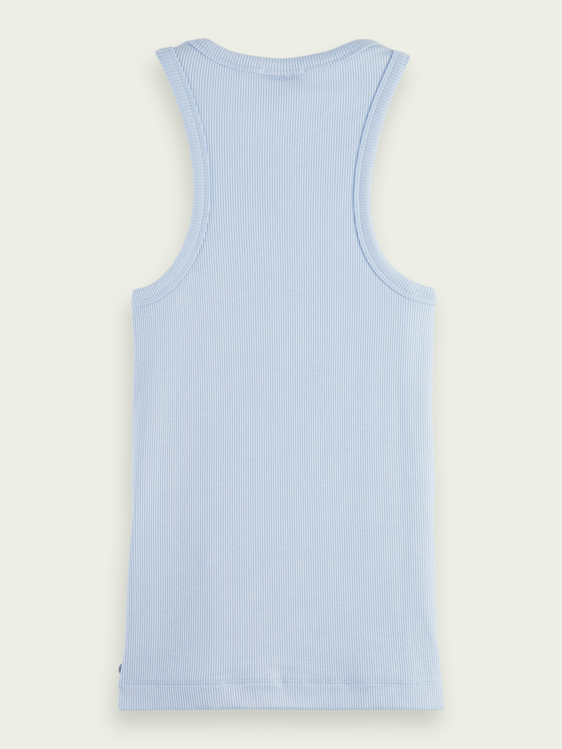 Racer Tank In Rib Jersey | scotch & soda outlet