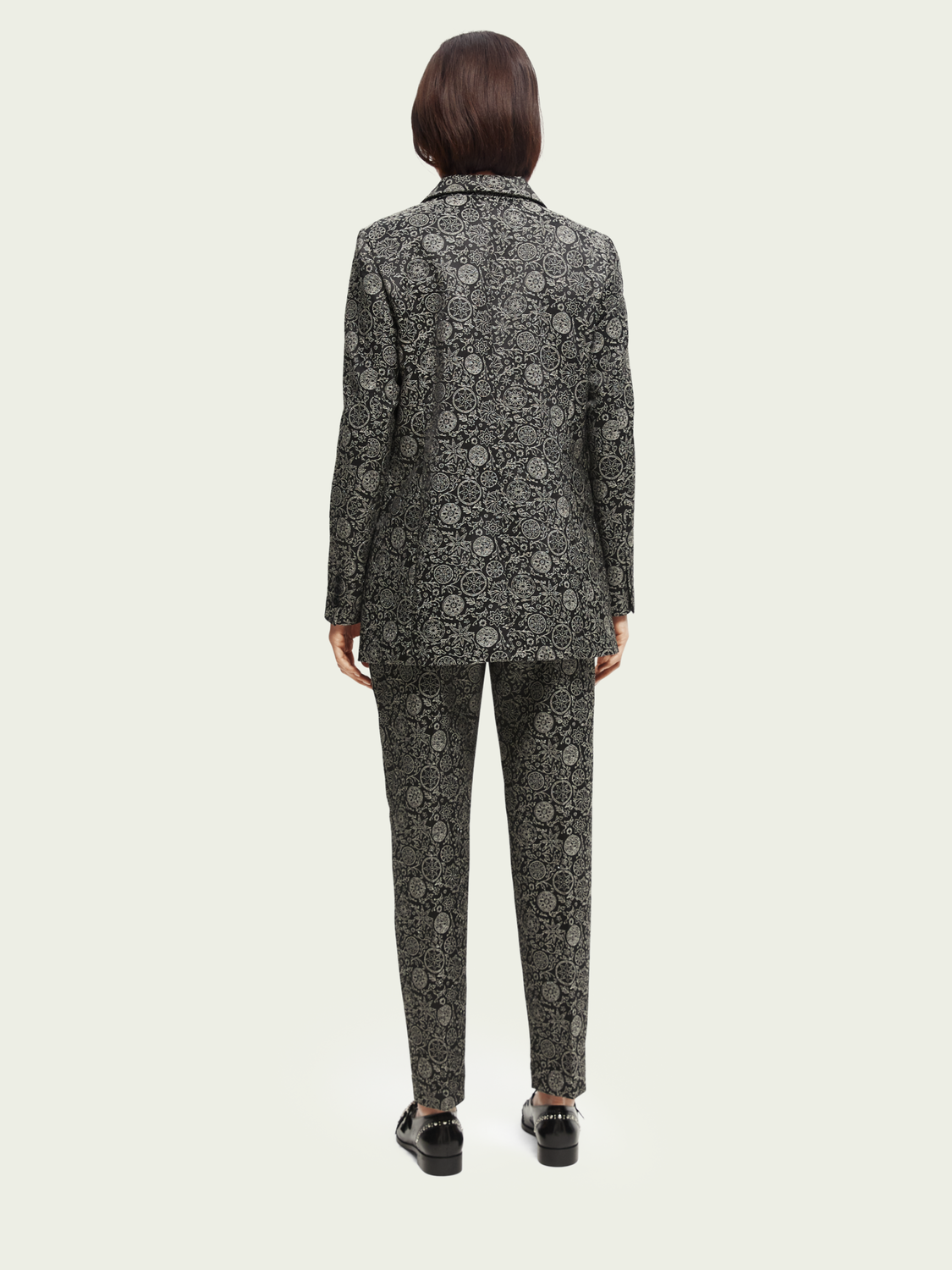 Relaxed-Fit Jacquard Blazer | scotch & soda outlet