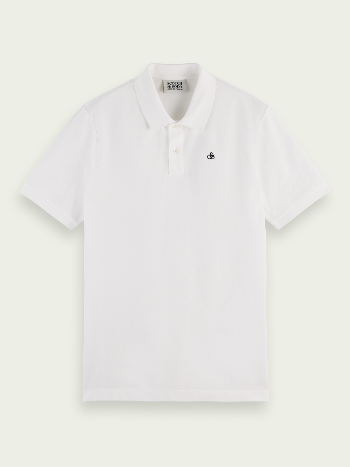 Organic Cotton Pique Polo | Scotch And Soda Outlet