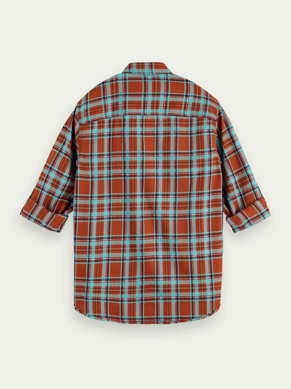 Regular-Fit Checked Flannel Shirt | Scotch And Soda Outlet