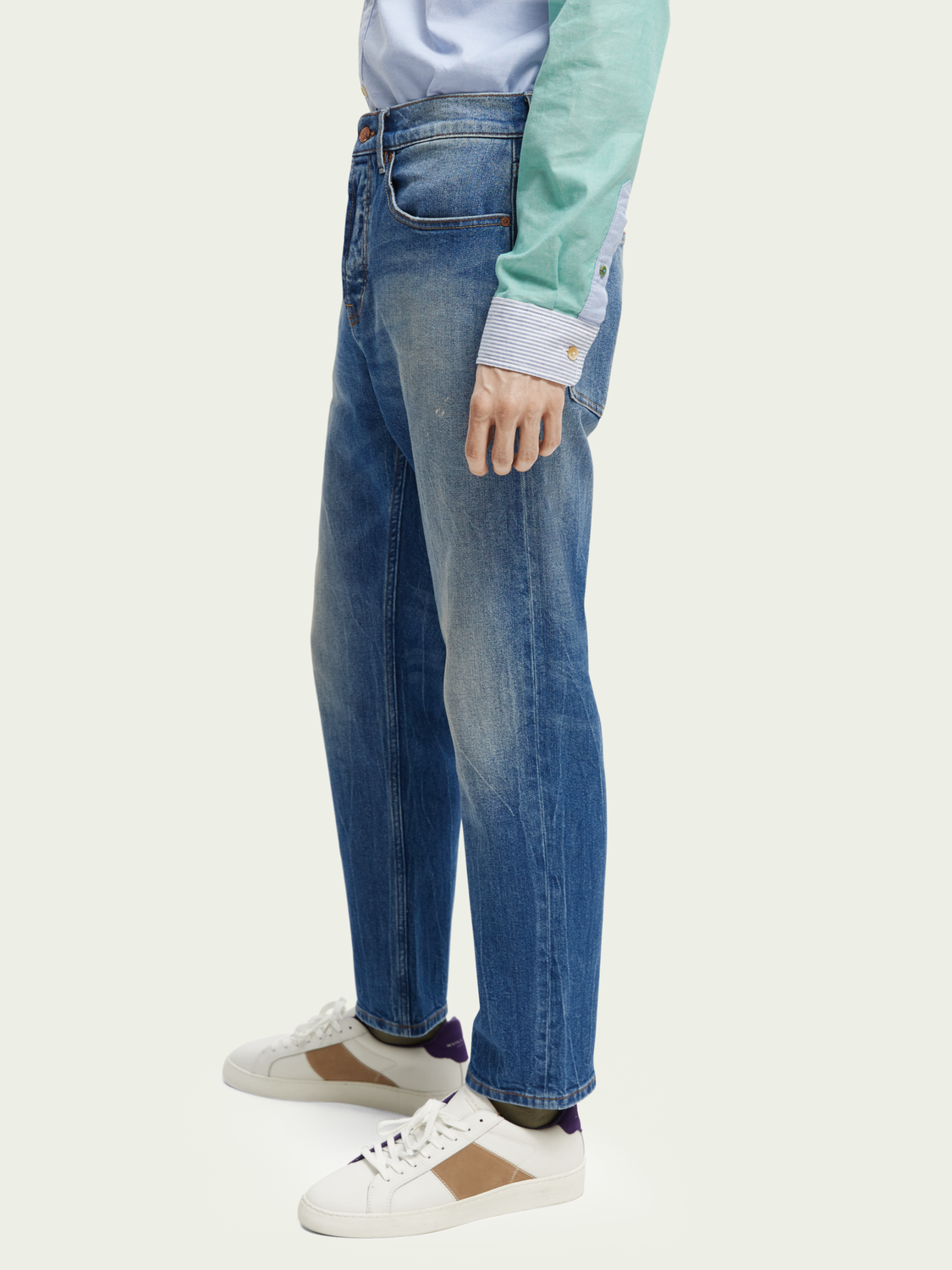 The Dean Loose Tapered-Fit Jeans - Galaxy Blue | Scotch And Soda Outlet