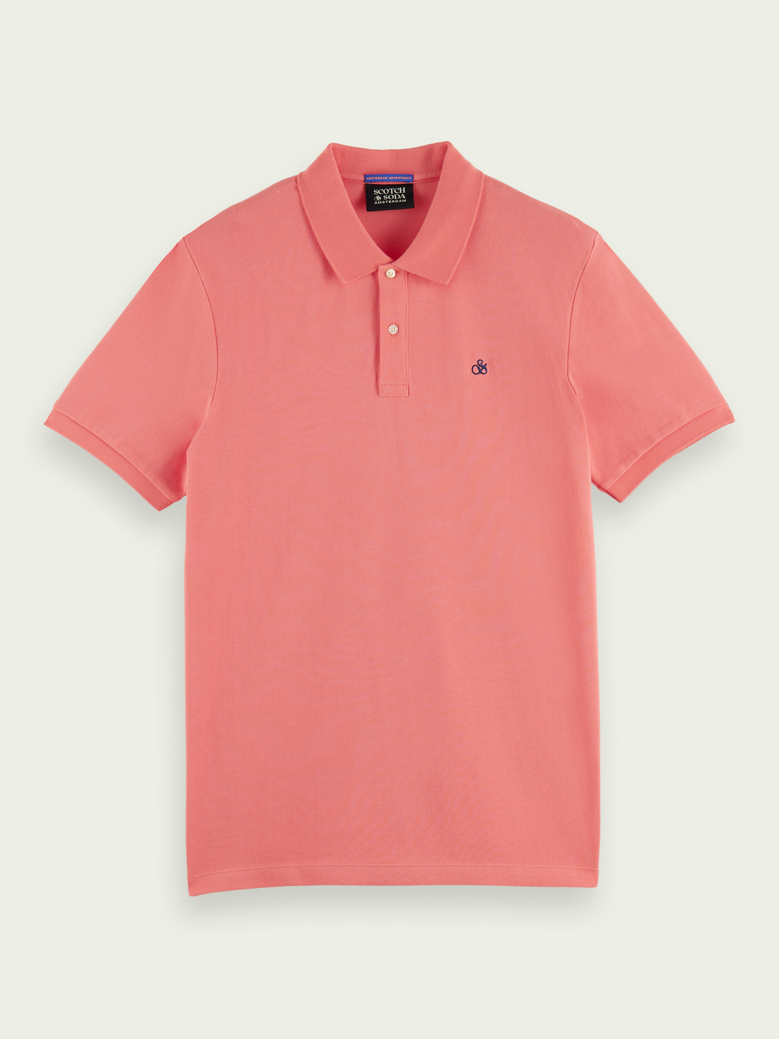 Organic Cotton Pique Polo | Scotch And Soda Outlet