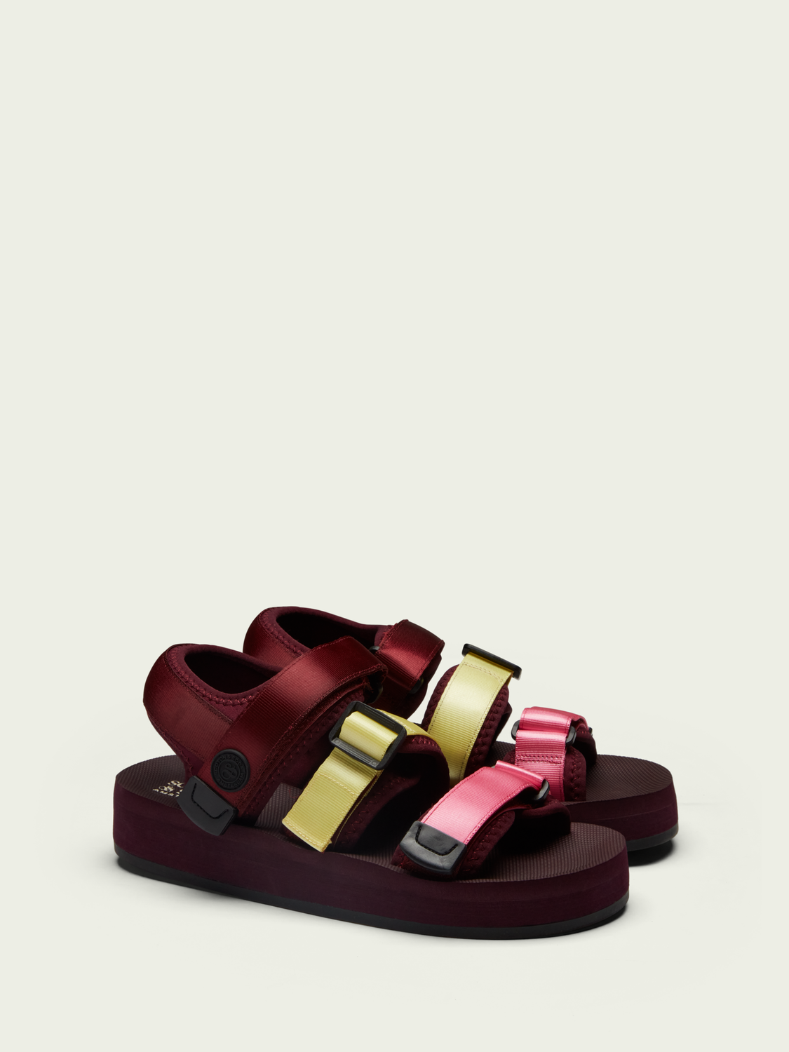 Lydia Tri-Coloured Nylon Sandal | scotch & soda outlet