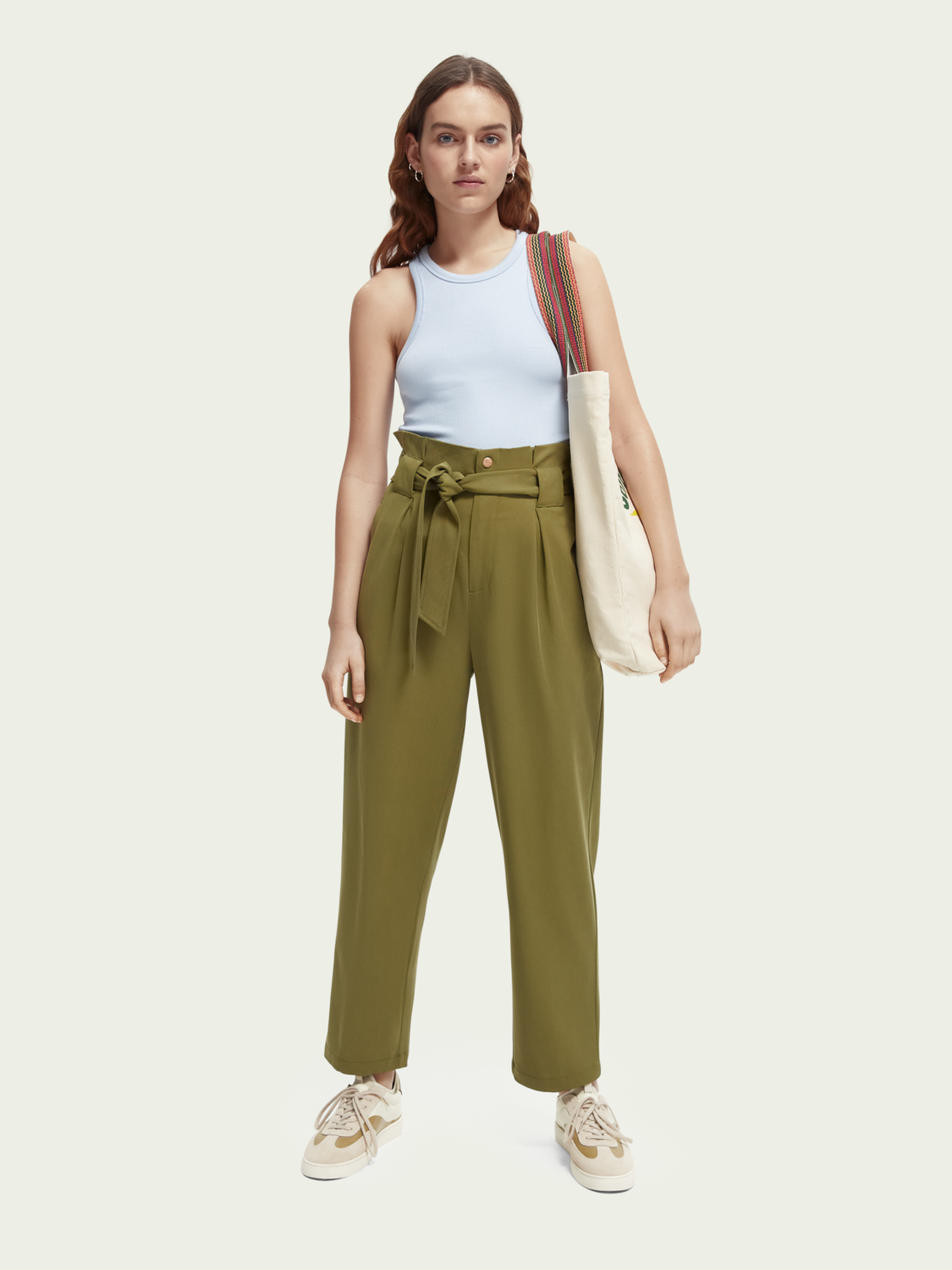 Racer Tank In Rib Jersey | scotch & soda outlet