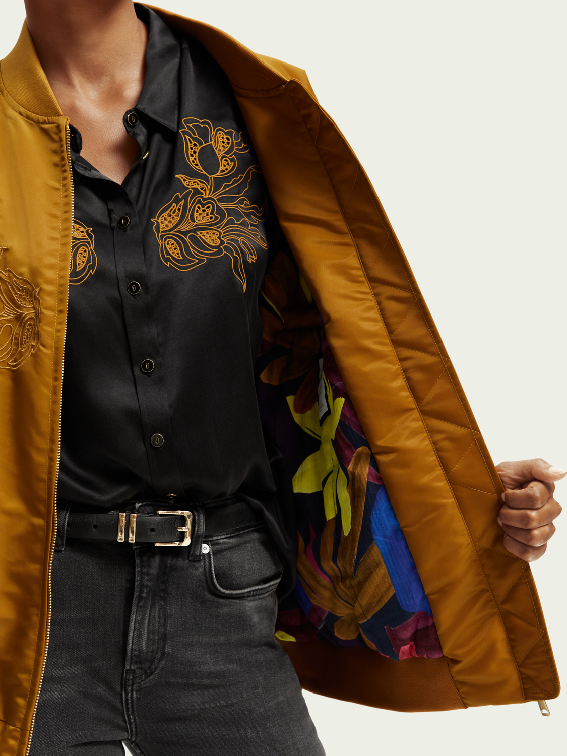 Oversized Bomber Jacket | scotch & soda outlet