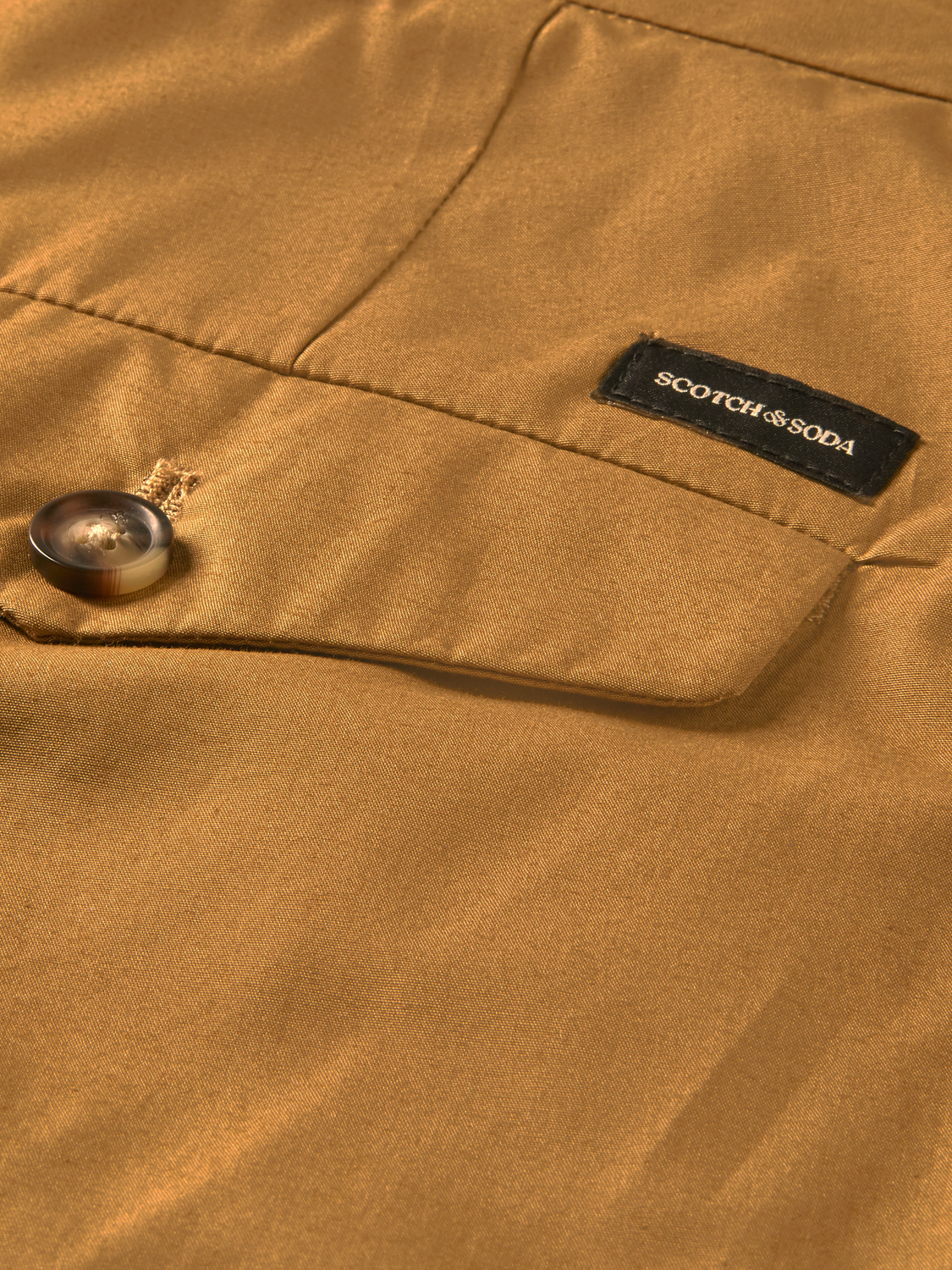 Blake Slim-Fit Pleated Poplin Chino | Scotch And Soda Outlet