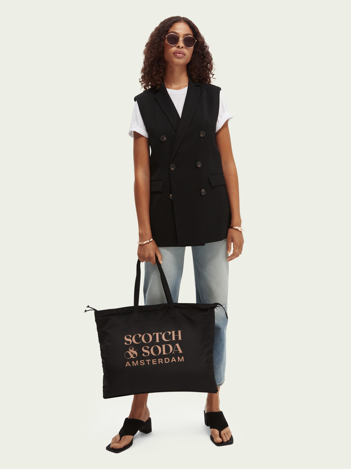 The Centraal Unisex Foldaway Tote Bag | scotch & soda outlet