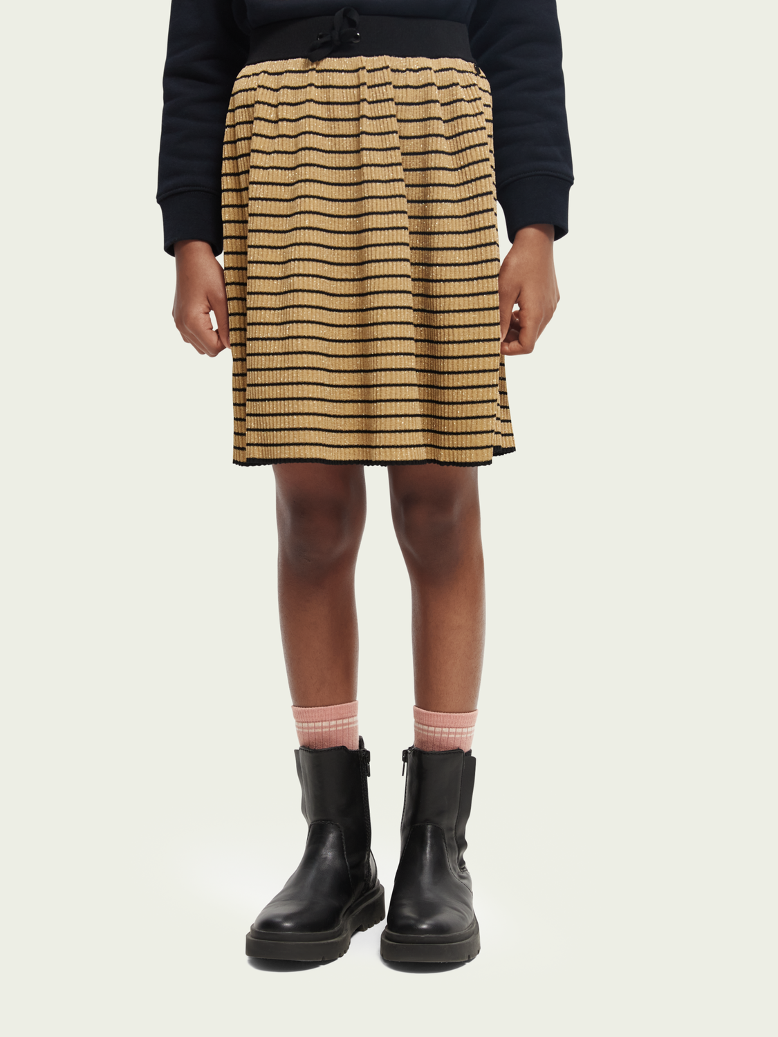 Scotch Soda Outlet | Knitted Lurex Midi Skirt