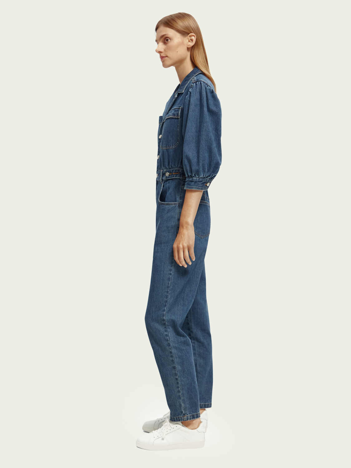 Spacesuit Inspired Denim Jumpsuit | scotch & soda outlet