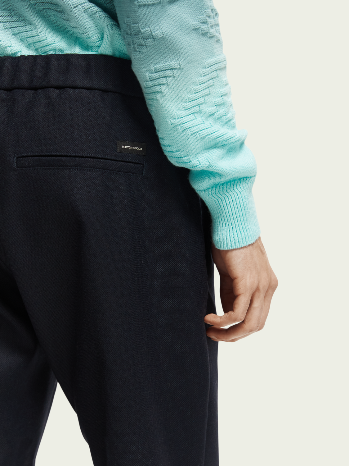 Wool-Blended Dress Trousers | Scotch And Soda Outlet