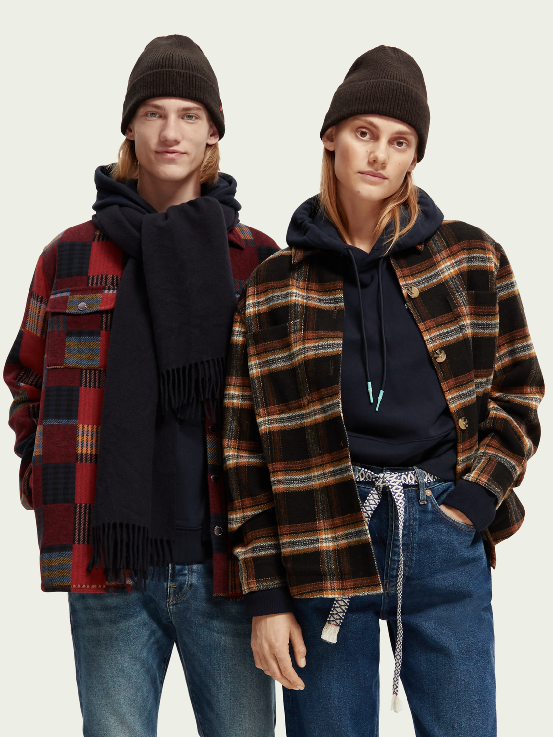 Unisex Rib Knit Beanie | scotch & soda outlet