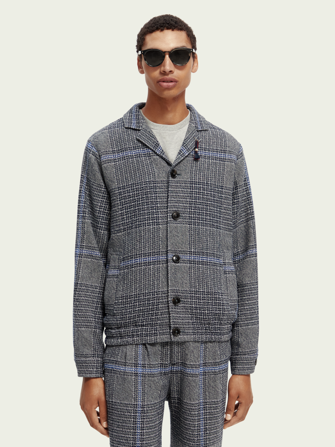 Checked Blouson | Scotch And Soda Outlet