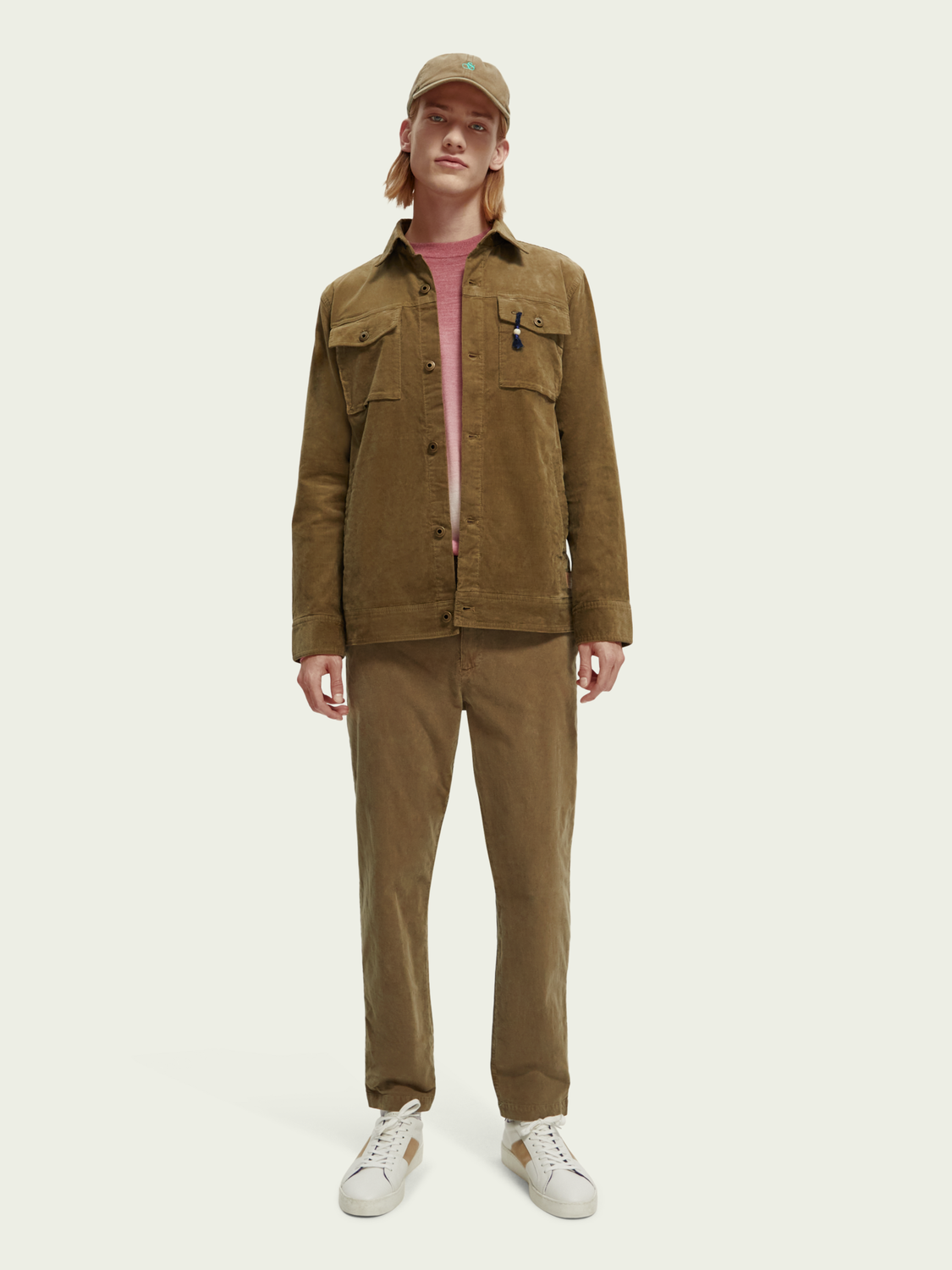 Organic Cotton Corduroy Overshirt | Scotch And Soda Outlet