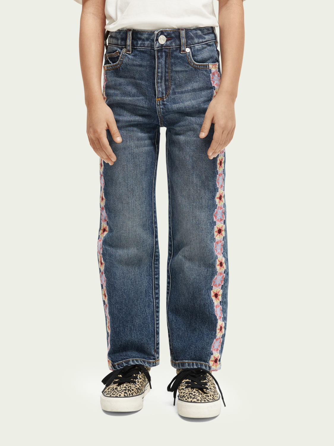 Scotch Soda Outlet | The Sky Straight Leg Jeans - Asteroid Crash
