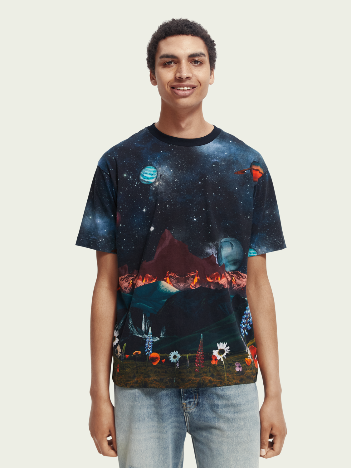 Printed T-Shirt | Scotch And Soda Outlet
