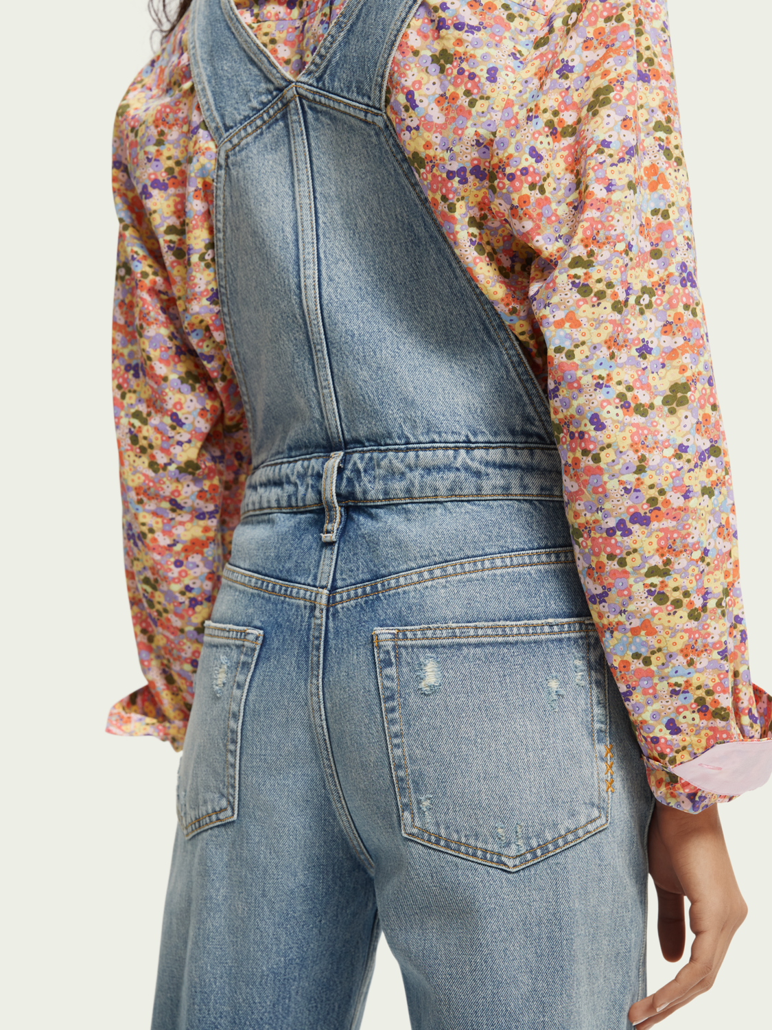 Denim Organic Cotton Dungarees | scotch & soda outlet