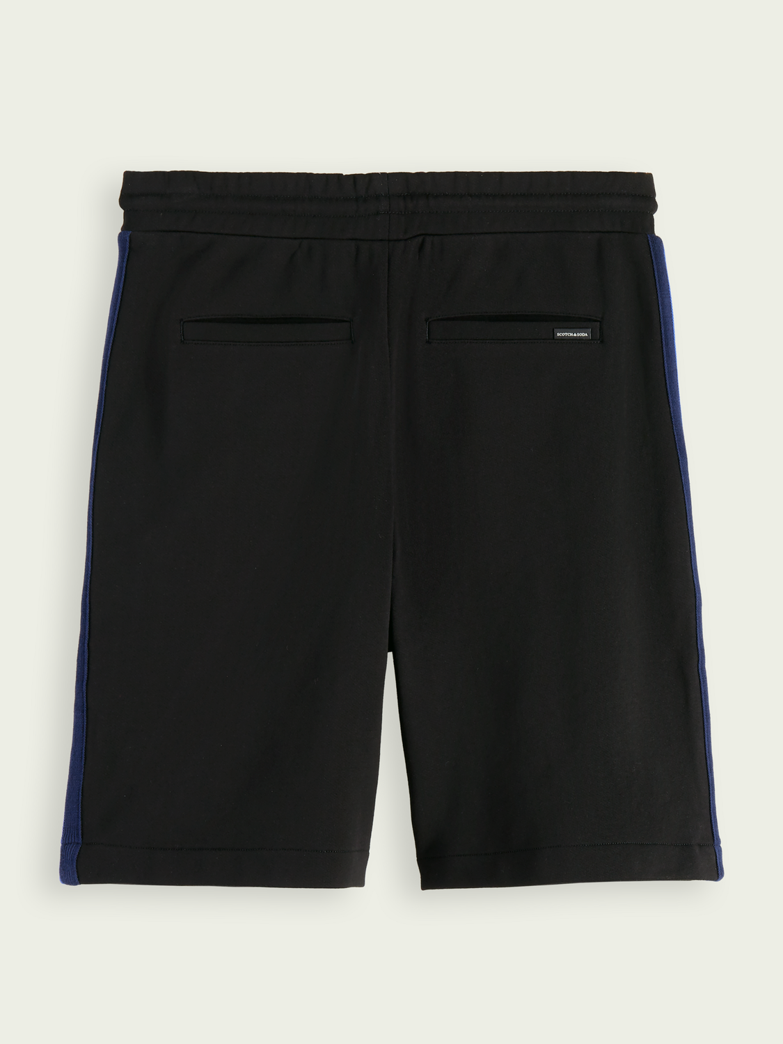 Organic Cotton Sweat Shorts With Side-Stripe | Scotch And Soda Outlet