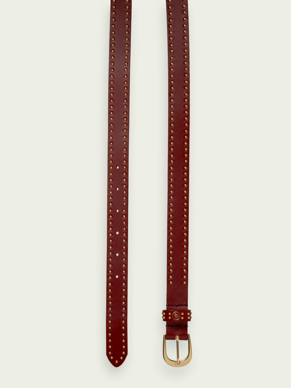 Studded Leather Belt | scotch & soda outlet
