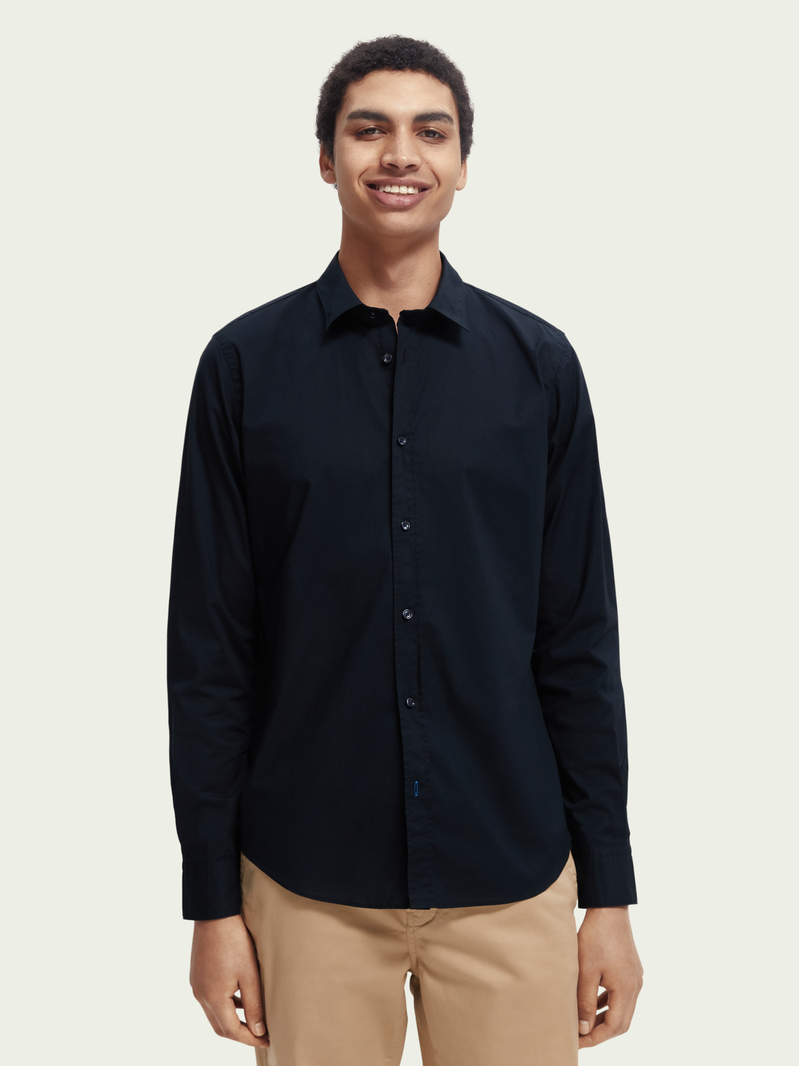Essential Organic Slim Fit Shirt | Scotch And Soda Outlet