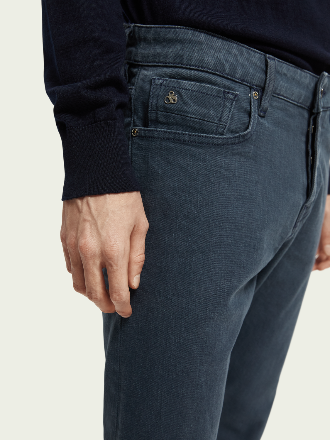 Ralston Regular Slim Fit Grey Toned Jeans | Scotch And Soda Outlet