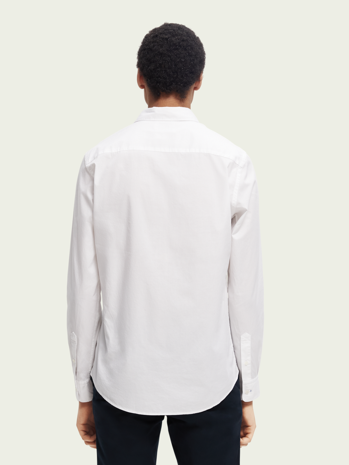 Essential Organic Slim Fit Shirt | Scotch And Soda Outlet