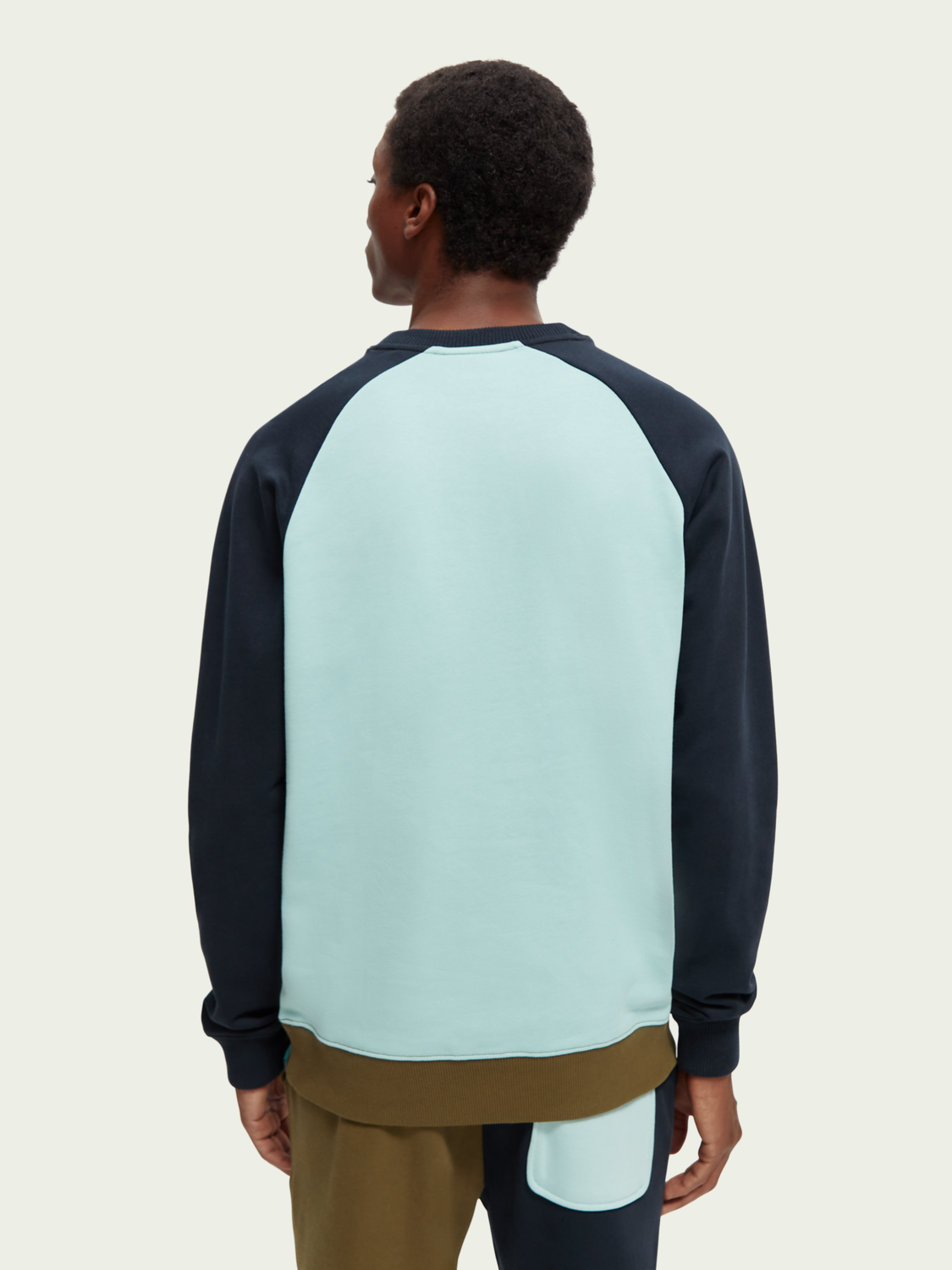 Unisex Organic Cotton Felpa Crewneck Sweatshirt | scotch & soda outlet