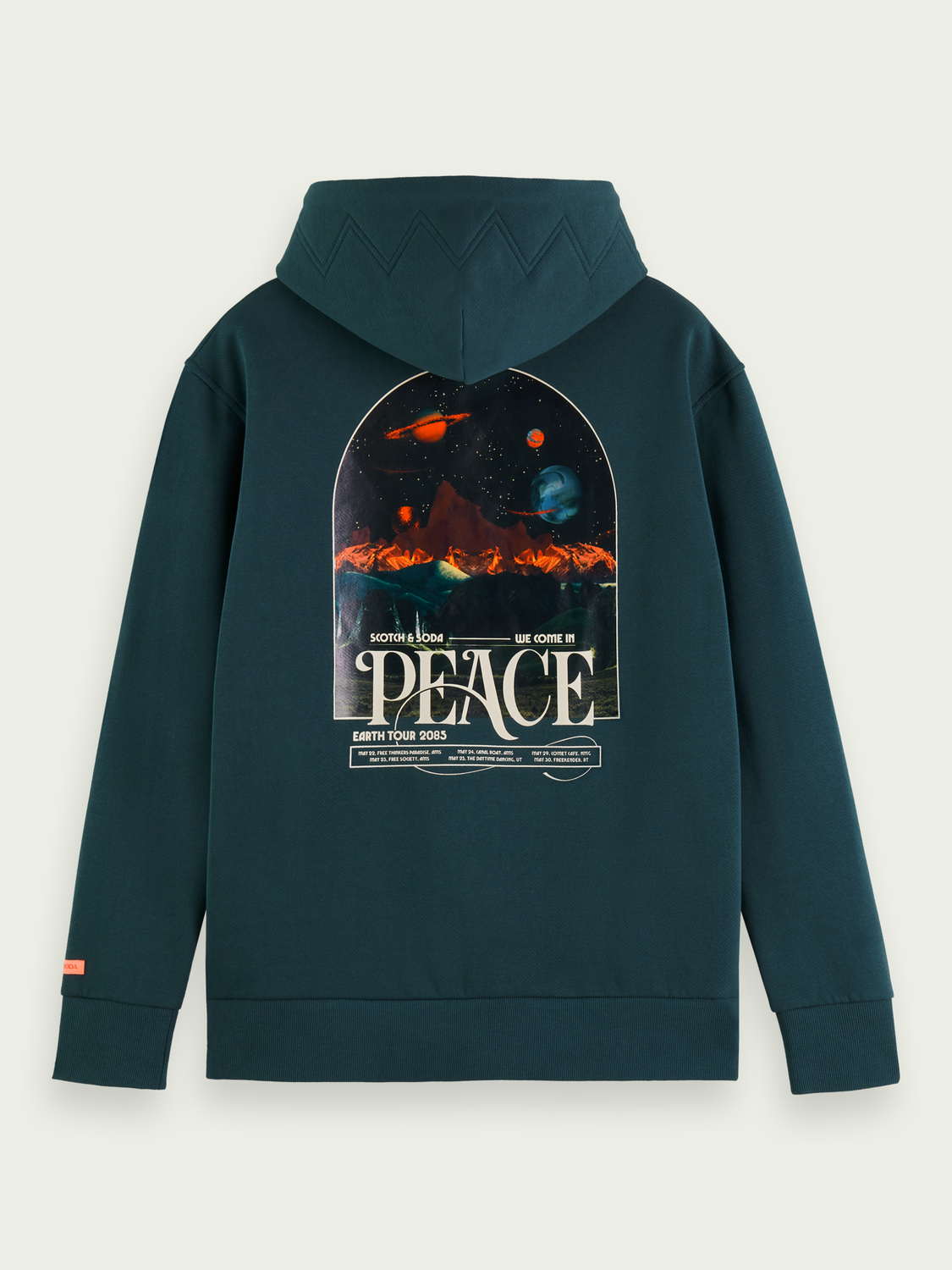 Artwork Felpa Hoodie | Scotch And Soda Outlet