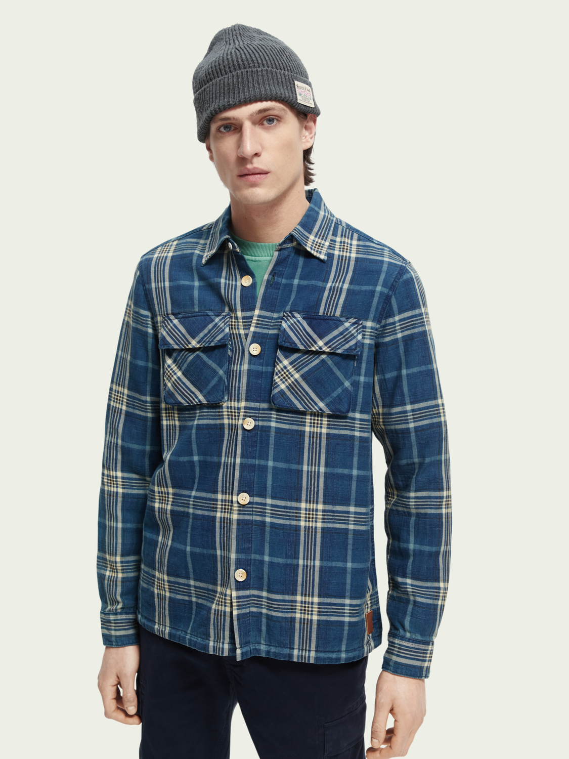 Checked Overshirt | Scotch And Soda Outlet