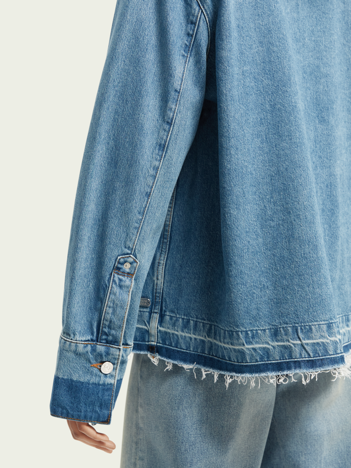 Washed Denim Shirt | scotch & soda outlet